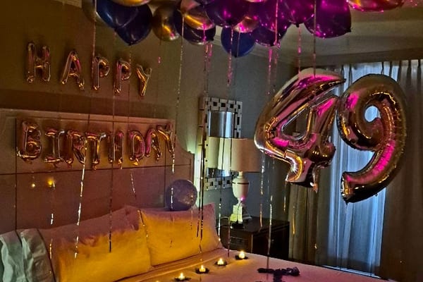 For an Unforgettable Birthday with Love setup photo 1