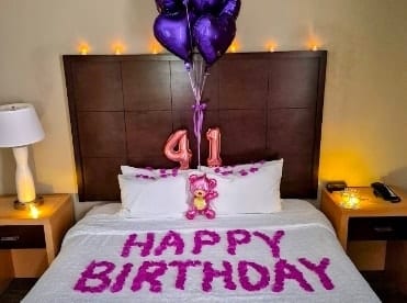 Romantic Birthday setup photo 2