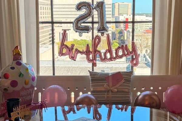 A Touch of Birthday setup photo 2