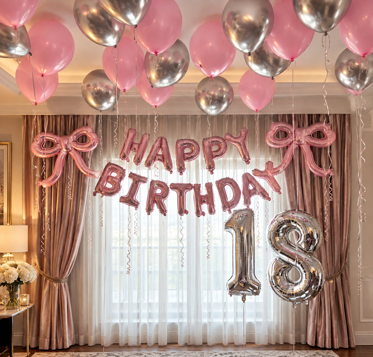 A Touch of Birthday setup