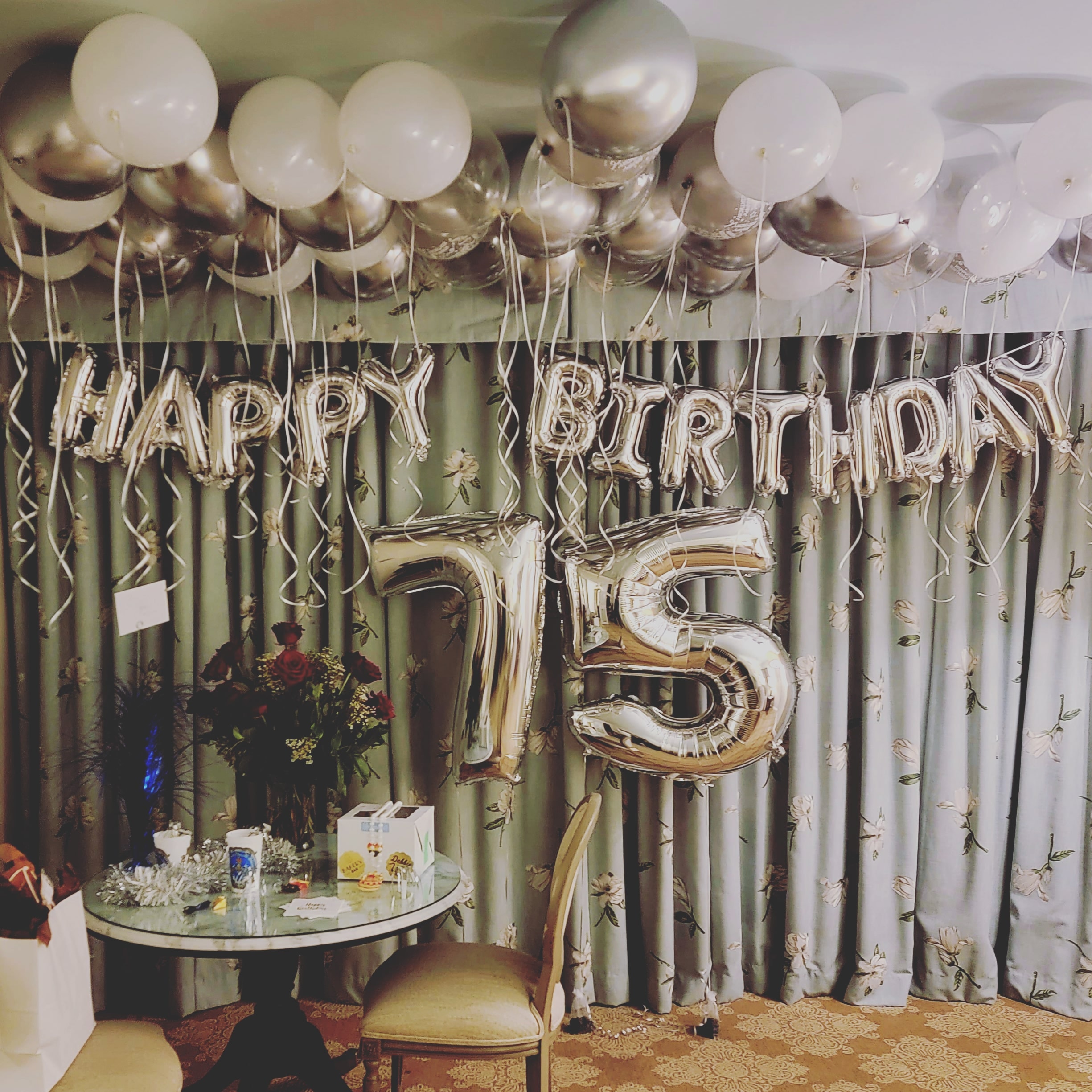 Mardi Gras Birthday room