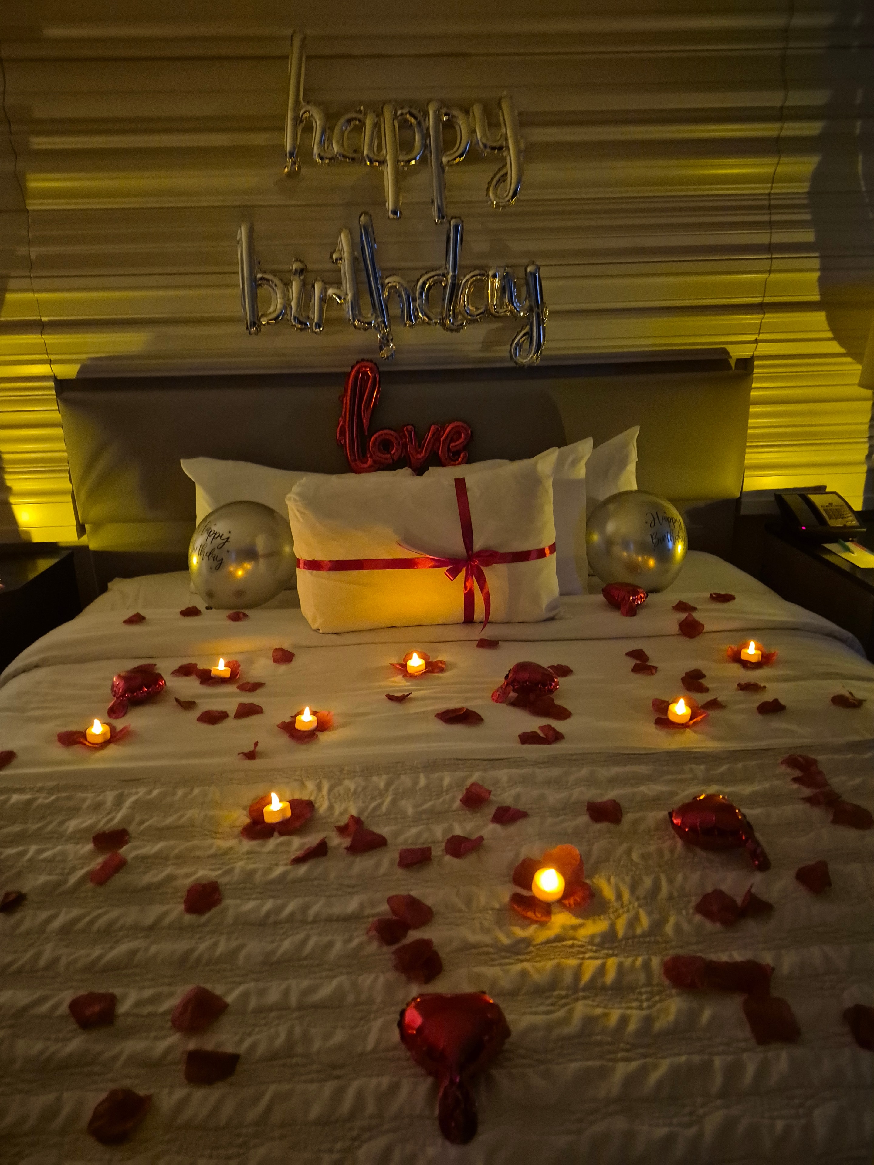 A Touch of Birthday with balloons