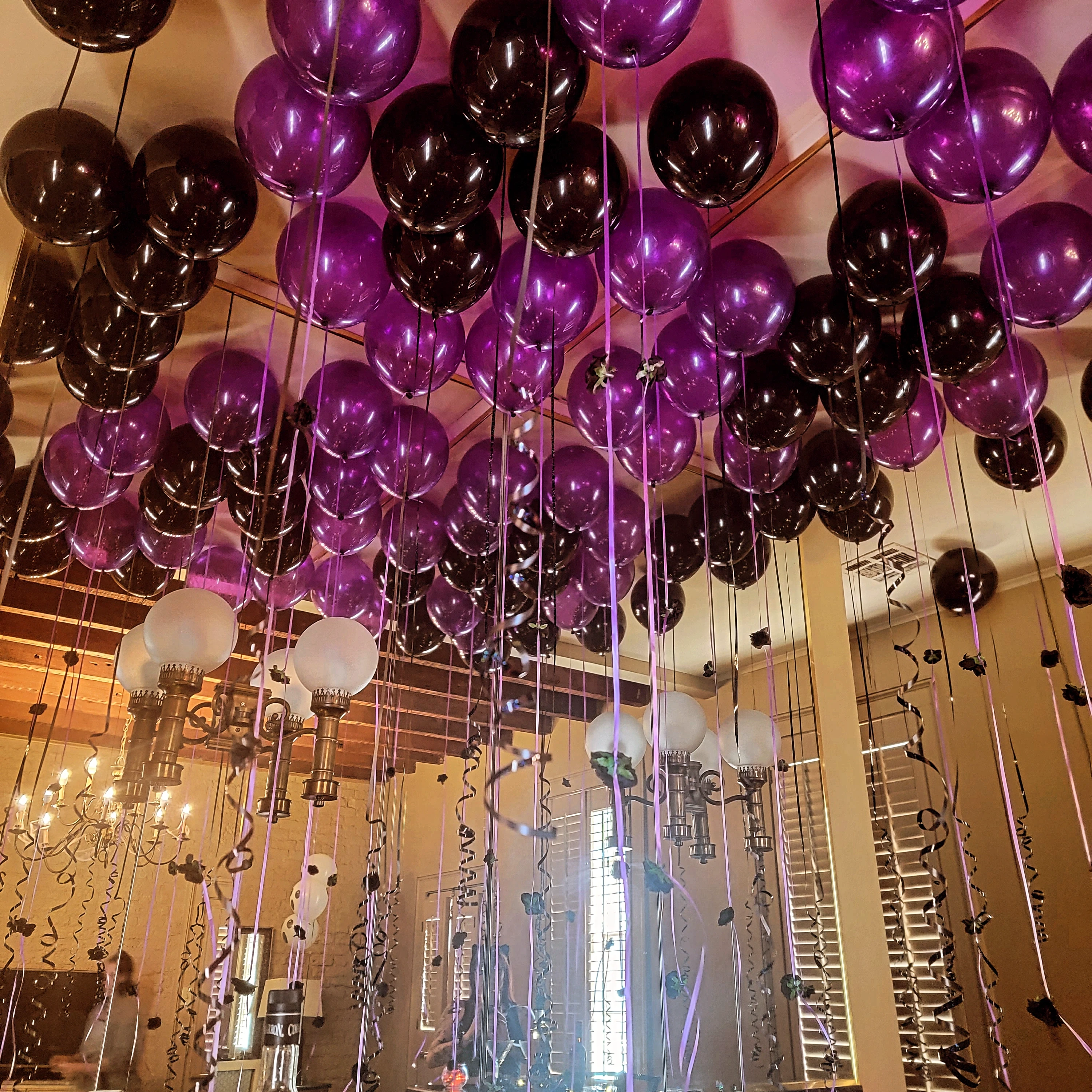 Romantic Birthday bed decoration