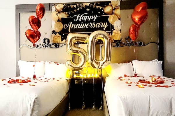 We made it! The grand Anniversary setup photo 1