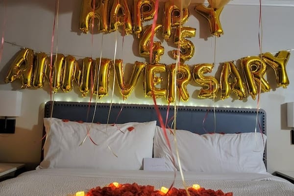 We made it! The grand Anniversary setup photo 2