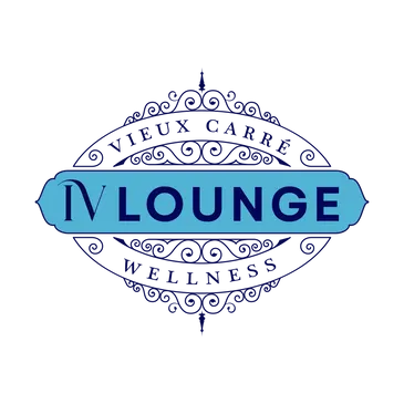 A blue and black logo for the n lounge.