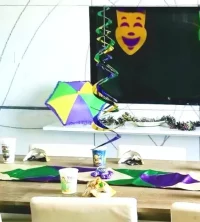 Bring Mardi Gras to your room!